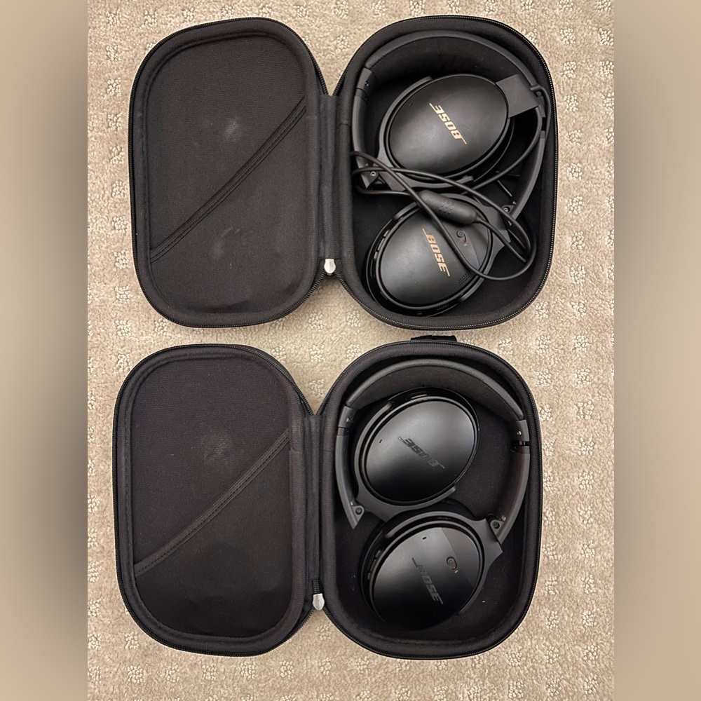 Two sets of Bose Headphones